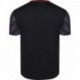 VICTOR unisex T-Shirt T-13100 C - schwarz-rot