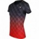 VICTOR Ladies T-Shirt T-14100 C - schwarz-rot
