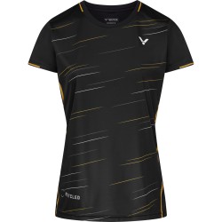 VICTOR T-Shirt female T-24100 C, schwarz