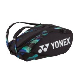 YONEX 922212 PRO RACQUET BAG (12 PCS), Green/Purple
