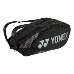 YONEX 92229 PRO RACQUET BAG (9 PCS), Black