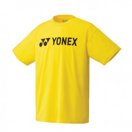 YONEX Men's T-Shirt, Club Team YM0024 Light Yellow