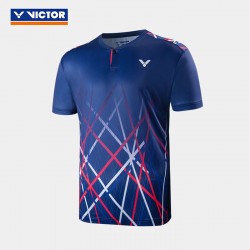 VICTOR unisex T-Shirt T-20013, blau, Gr. M