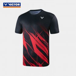 VICTOR unisex T-Shirt T-20011, schwarz, Gr. M