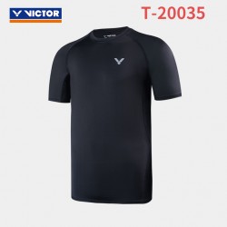 VICTOR unisex T-Shirt T-20035, schwarz, Gr. M