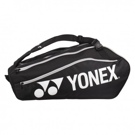 YONEX Club Line Racket Bag (1222) 12pcs, schwarz