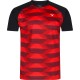 VICTOR T-Shirt T-33102 CD unisex, schwarz/rot