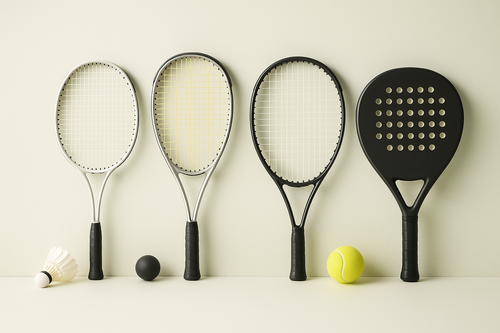 Badminton, Squash, Tennis oder Padel: Was sind die Unterschiede?