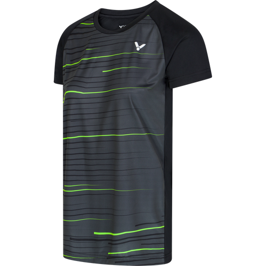 VICTOR T-Shirt T-34101 C female, schwarz