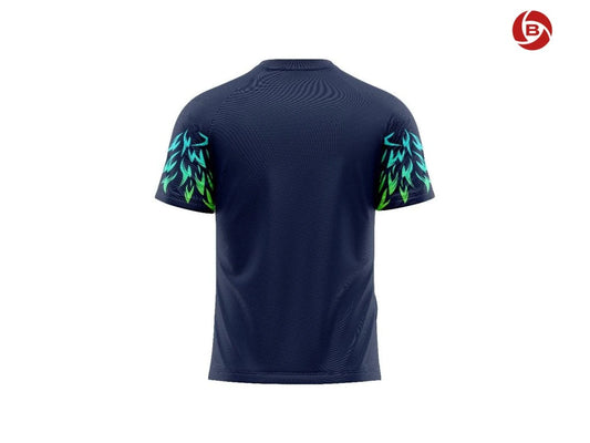 FELET Unisex T-shirt RN 3619 Blue/Green