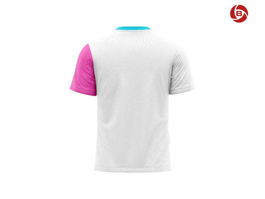 FELET Unisex T-shirt RN 3620 White/Pink