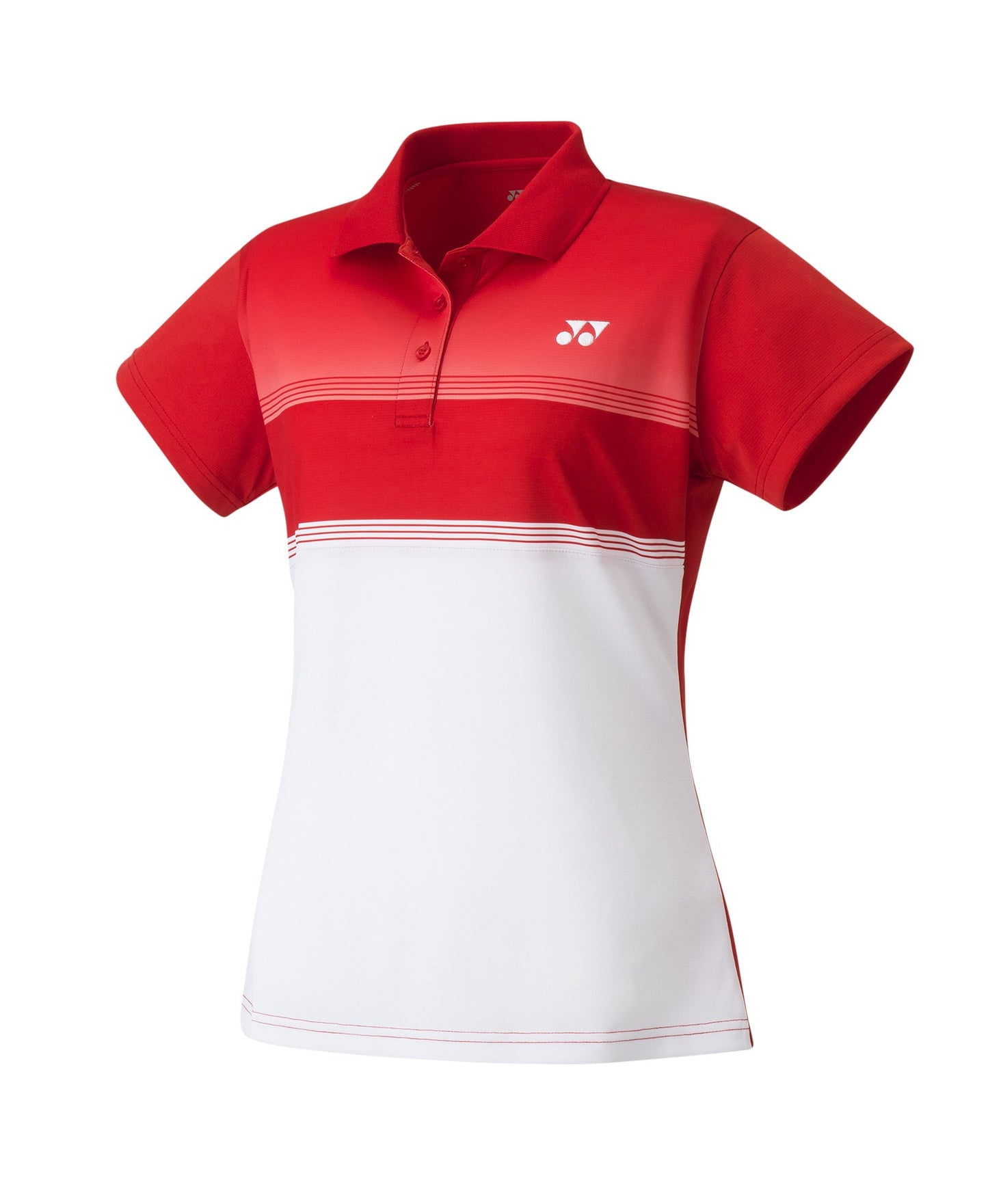 YONEX Women's Polo Shirt, Club Team YW0019 Sunset Red, Größe M