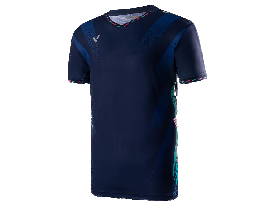 VICTOR T-Shirt T-40005 B, blau