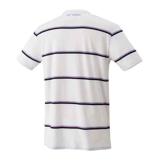 YONEX T-SHIRT HERREN 16620, weiß, Größe L (100% Baumwolle)