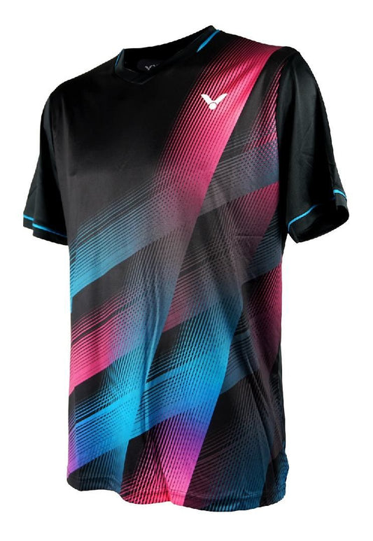 VICTOR T-Shirt T-53104 C, schwarz
