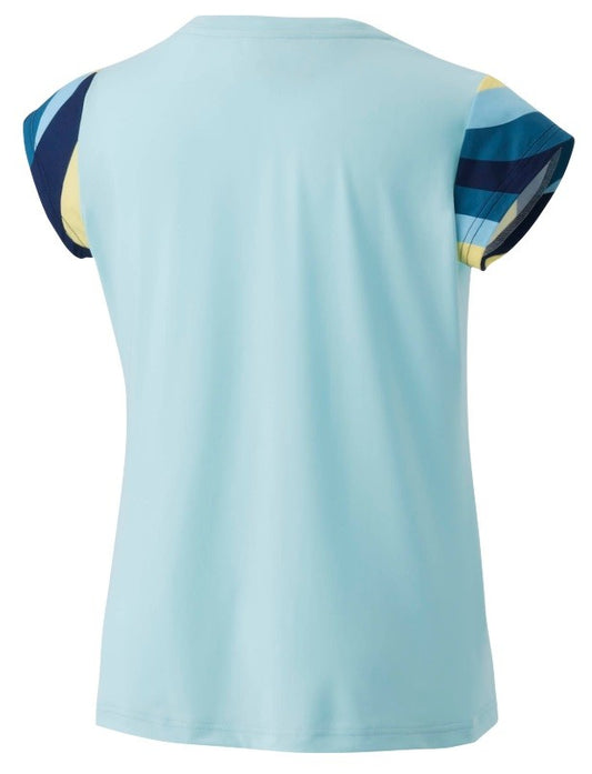 YONEX T-SHIRT DAMEN, cyan