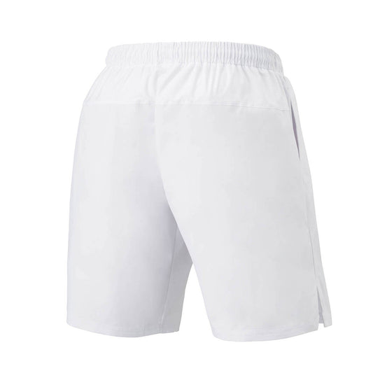 YONEX YM0036 Men's Shorts, CLUB TEAM, White
