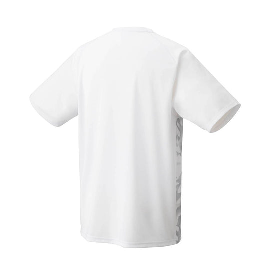 YONEX YM0033 Men's Crew Neck Shirt, CLUB TEAM, White