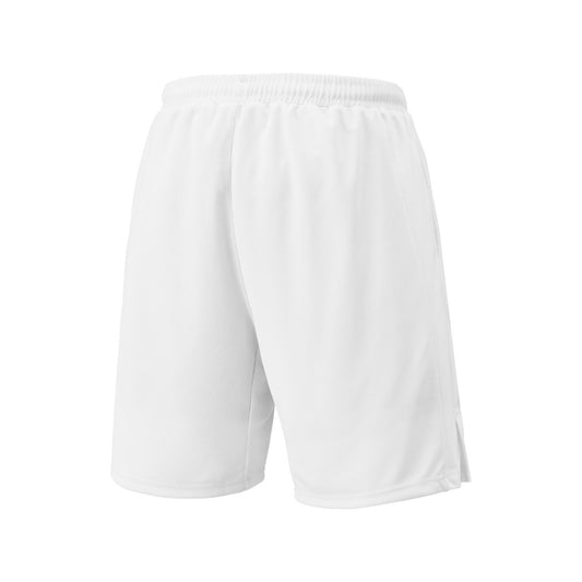 YONEX YM0051 Men's Shorts, Club Team, Cool White