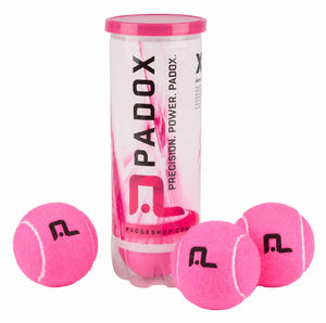 3er Dose Padox Premium Padel Ball - ROSA