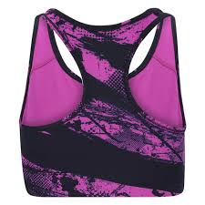 FORZA Limal, W Print Sports Bra, dark sapphire