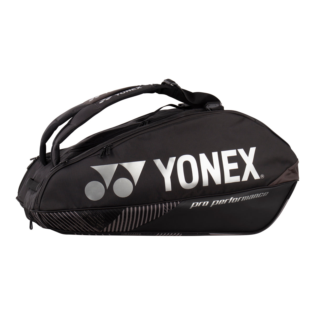YONEX 92429 PRO RACQUET BAG (9 PCS), black