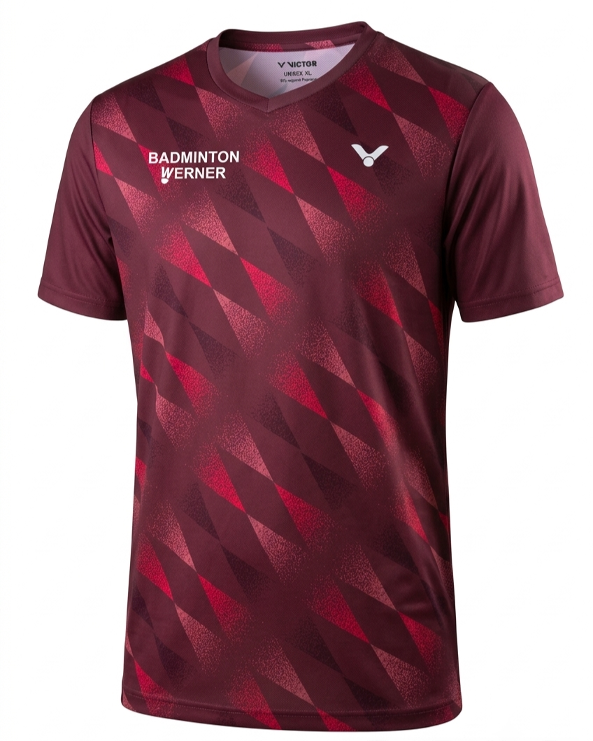 5 Jahre BadmintONEarth - VICTOR T-Shirt T-43102 D, unisex