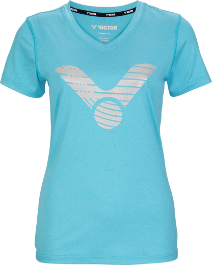 VICTOR Ladies T-Shirt T-04104 M - blau