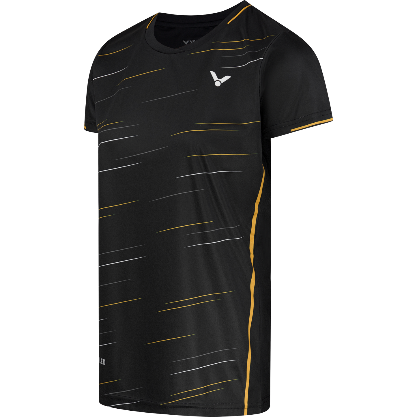 VICTOR T-Shirt female T-24100 C, schwarz