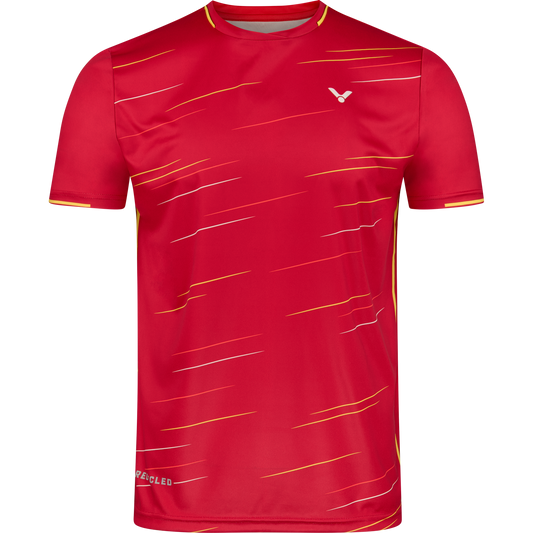 VICTOR T-Shirt unisex T-23101 D, rot