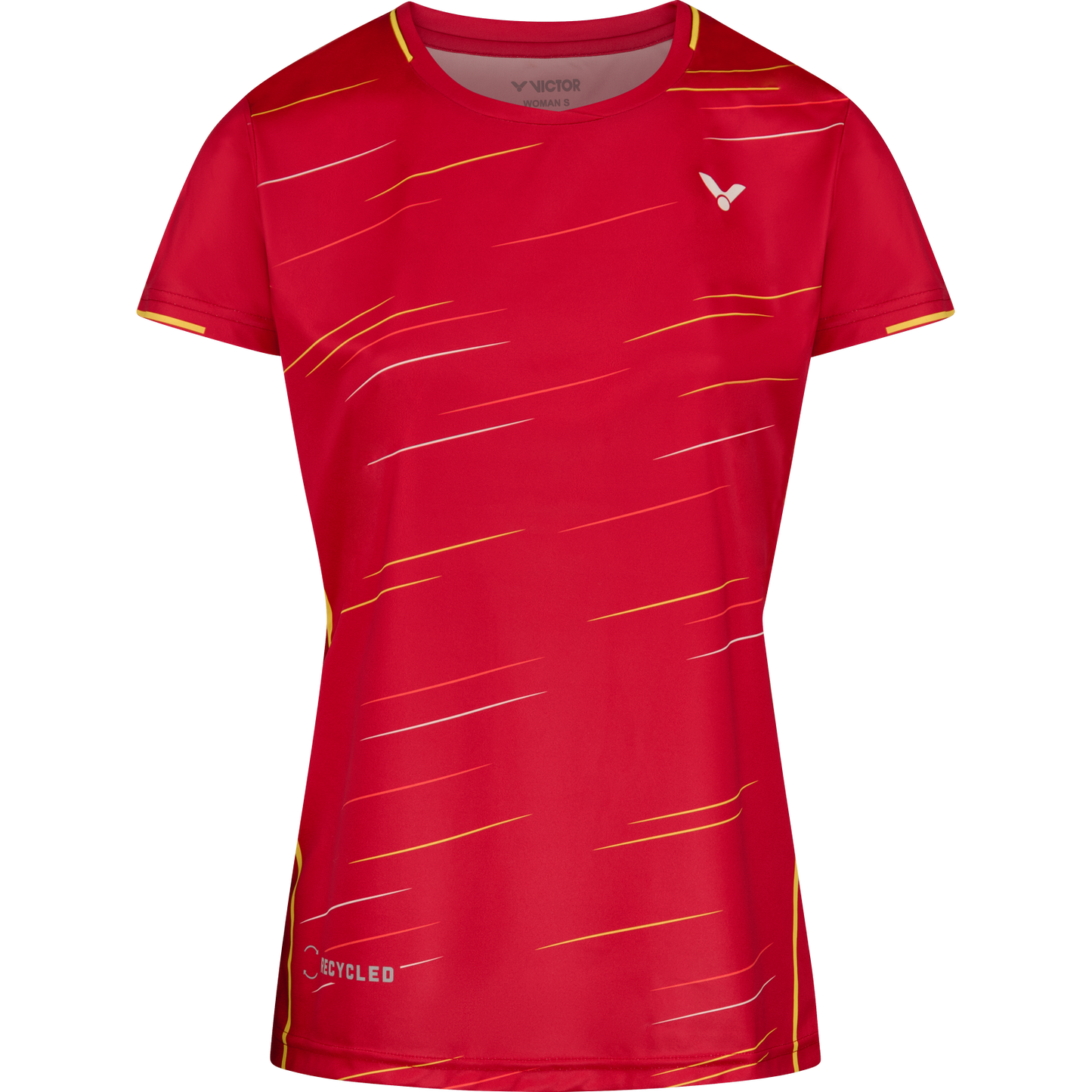 VICTOR T-Shirt female T-24101 D, rot