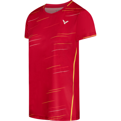VICTOR T-Shirt female T-24101 D, rot
