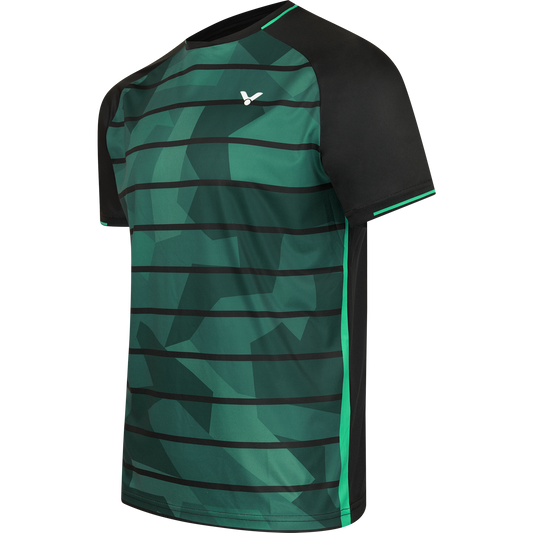 VICTOR T-Shirt unisex T-23102 C, schwarz