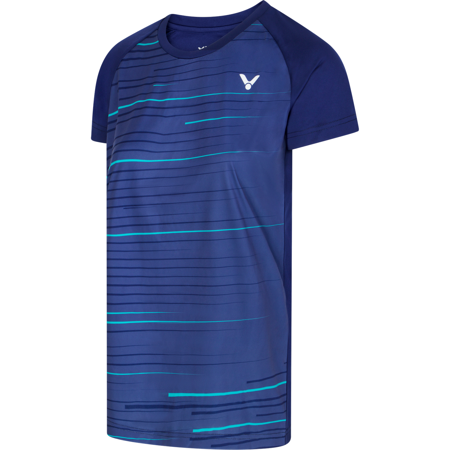 VICTOR T-Shirt T-34100 B female, blau