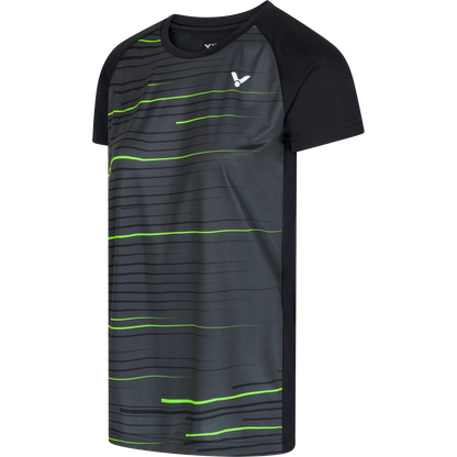 VICTOR T-Shirt T-34101 C female, schwarz