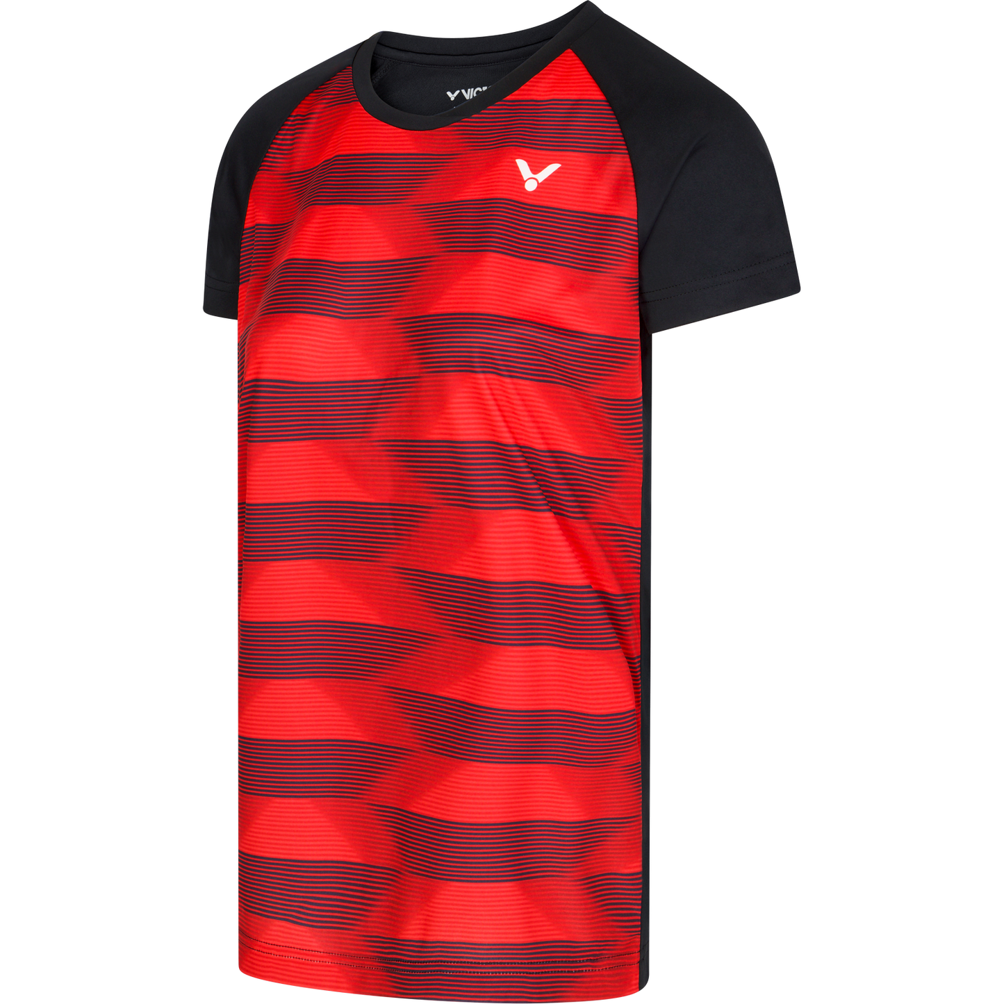 VICTOR T-Shirt T-34102 CD female, schwarz/rot