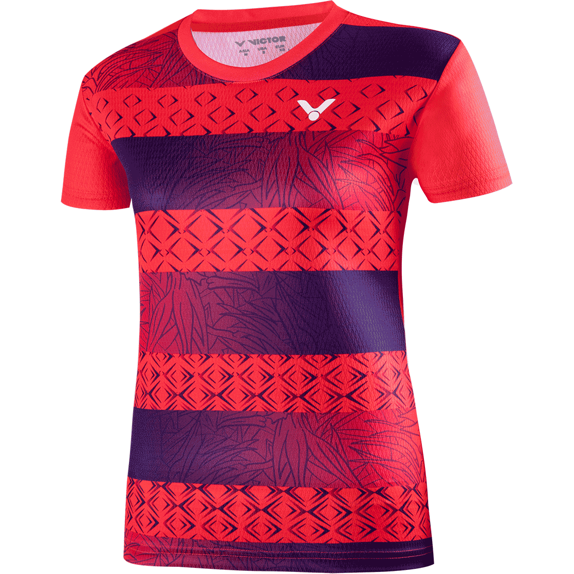 VICTOR T-Shirt T-31006TD D female, rot