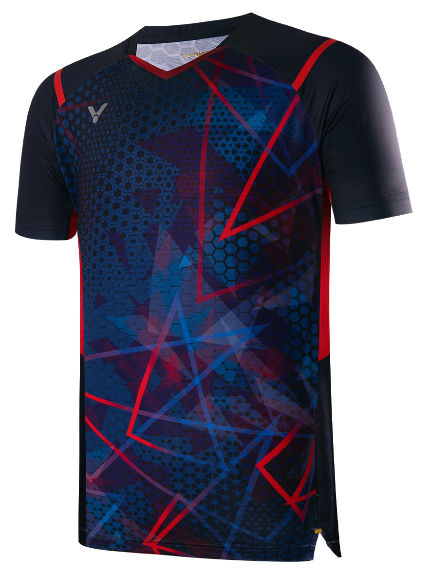 VICTOR T-Shirt T-40001TD, schwarz