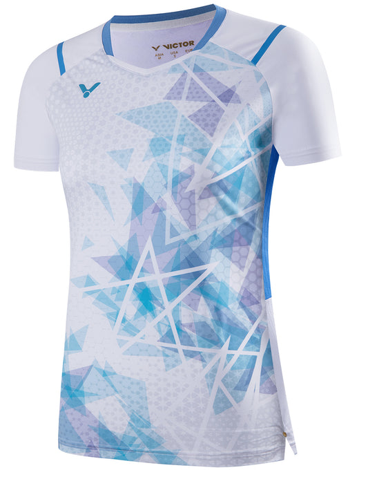 VICTOR T-Shirt T-41001TD, weiß