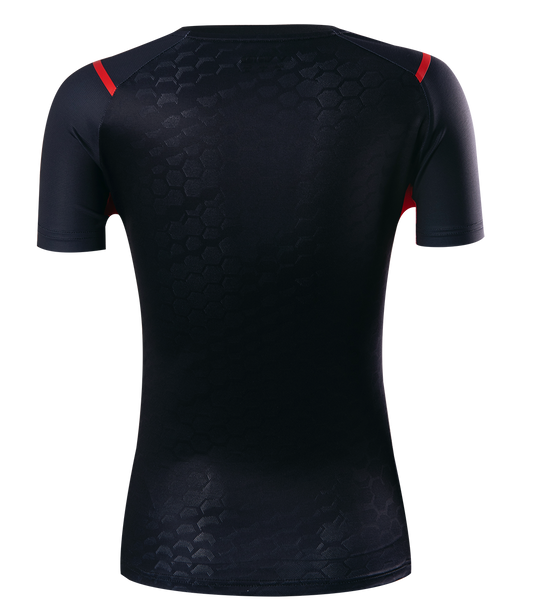 VICTOR T-Shirt T-41001TD, schwarz