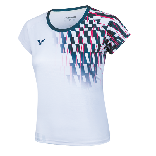 VICTOR T-Shirt T-51001TD A, weiß