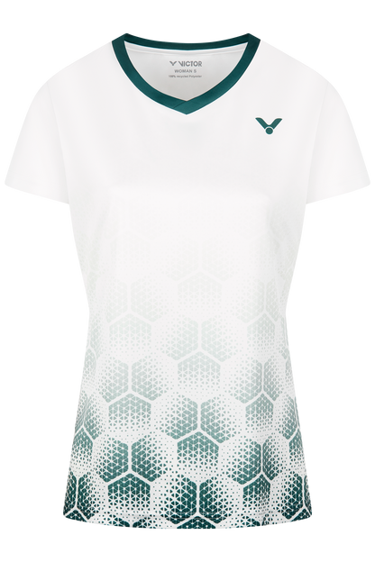 VICTOR T-Shirt T-54103 A, weiß