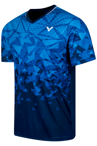 VICTOR T-Shirt T-53100 B, blau