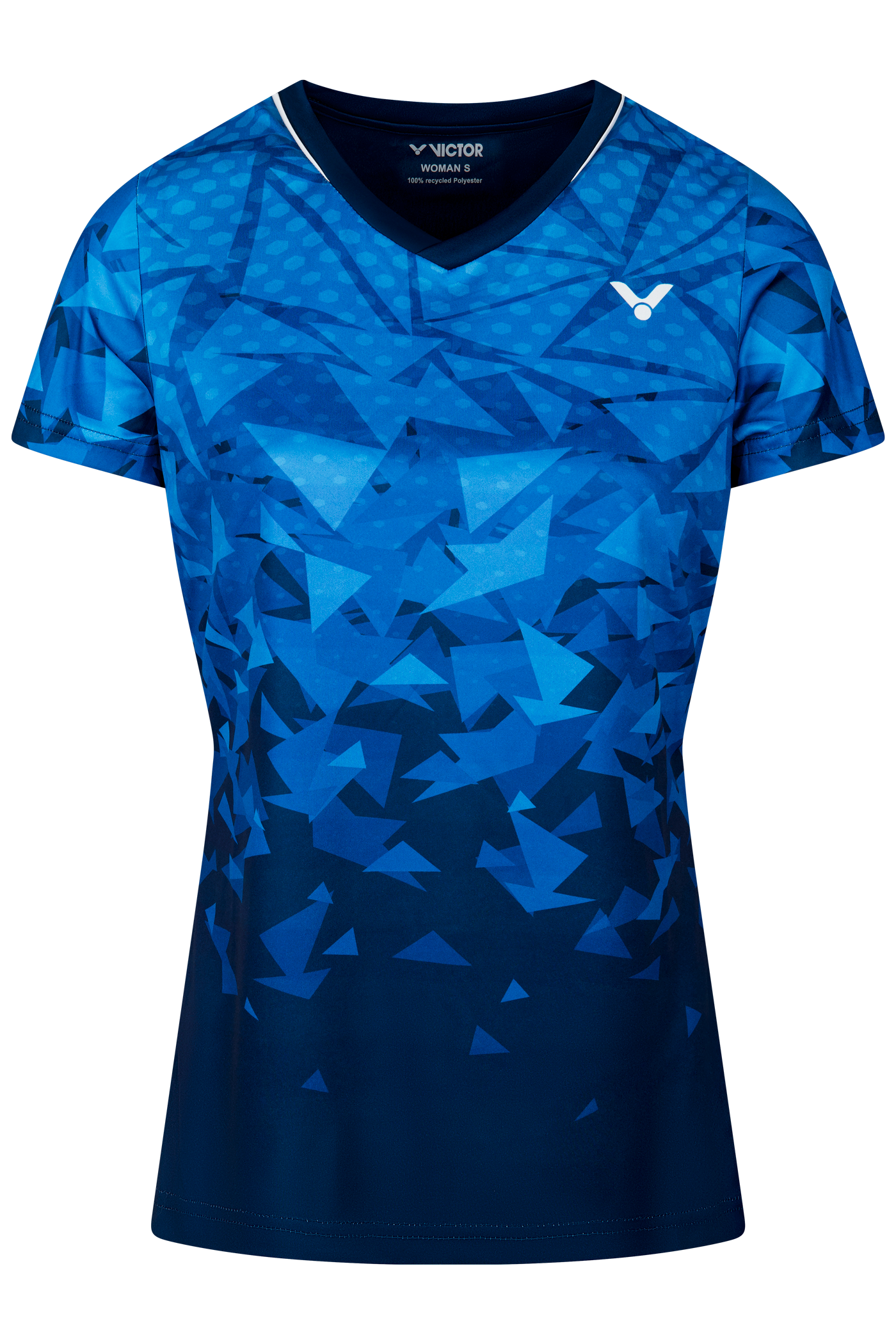 VICTOR T-Shirt T-54100 B, blau