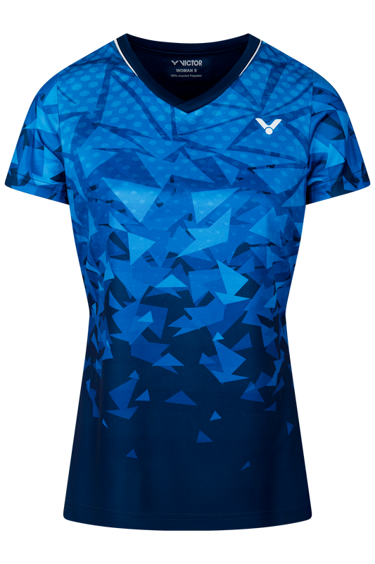 VICTOR T-Shirt T-54100 B, blau