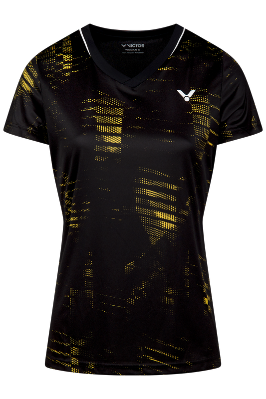 VICTOR T-Shirt T-54102 C, schwarz