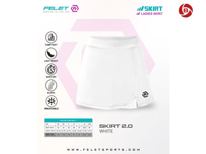 FELET Skirt 02 White