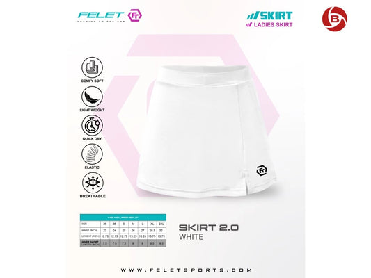 FELET Skirt 02 White