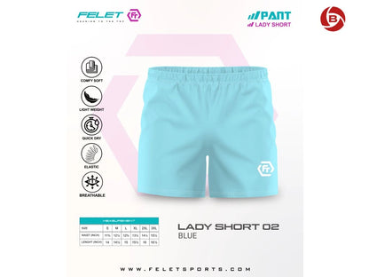 FELET Damen-Shorts 02 Tiffany