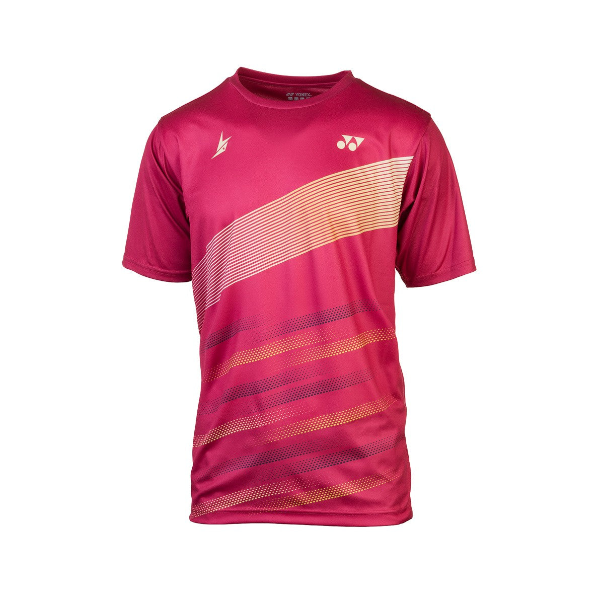 YONEX Men's T-Shirt, Practice 16505 Bordeaux, Größe M